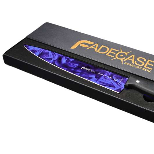FadeCase Chef Knife - Sapphire