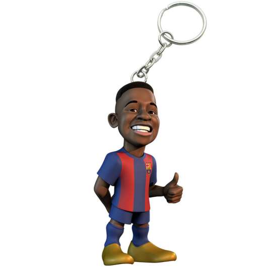 FC Barcelona Ansu Fati Minix keychain figure 7cm
