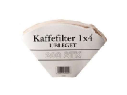 Filterpose 1x4 Ubleget,12 pk x 200 stk/krt