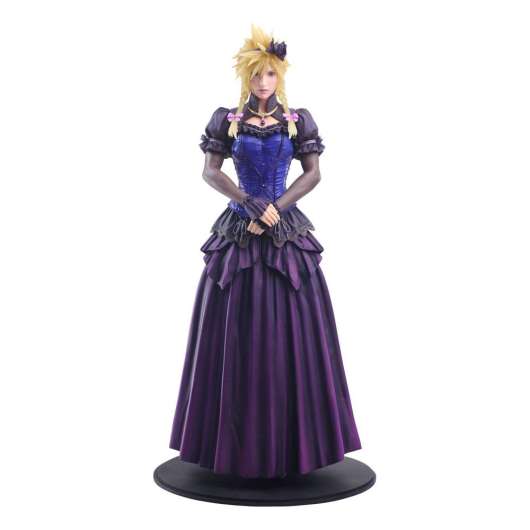Final Fantasy VII Remake Static Arts Gallery Statue Cloud Strife Dress Ver. 28 cm