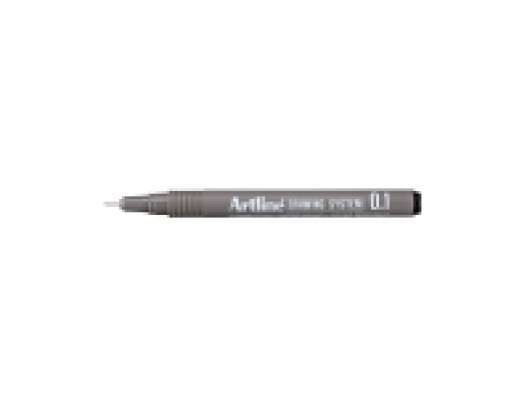 Fineliner artline drawing pen ek231, 0,1 mm, sort