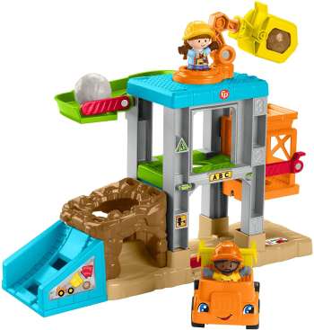 Fisher-Price - Little People - Load Up Construction Site Playset