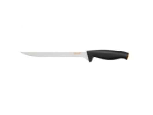 Fiskars 102619, Fillet knife, 21 cm, Rustfrit Stål, Hvid, Sort, 73 g