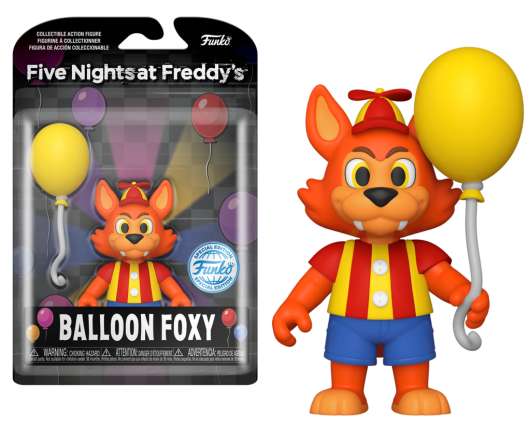 Five Nights at Freddys Security Breach - Balloon Foxy - Action Figure Funko 12.5cm
