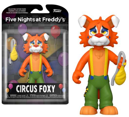 Five Nights at Freddys Security Breach Circus Foxy 12cm