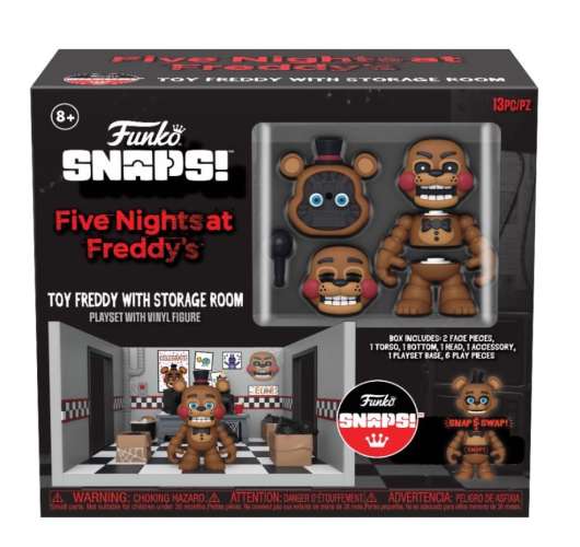 Five Nights at Freddys - Security Room - Snap Playset Funko