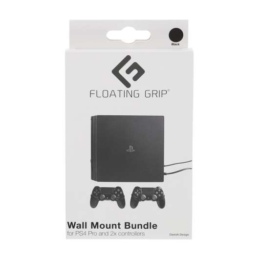 Floating Grip PS4 Pro & Controller Wall Mount
