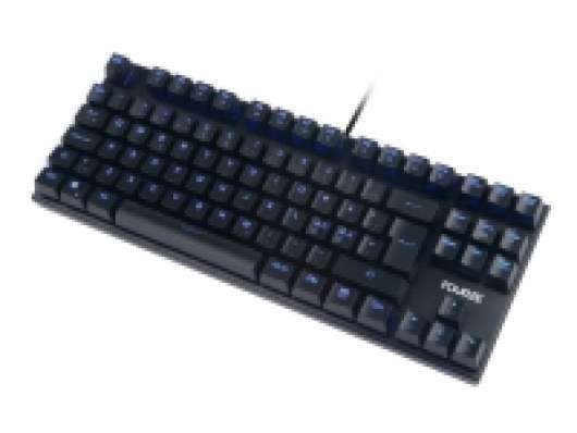 Fourze GK110 - Tastatur - Bagbelyst - USB - Nordisk