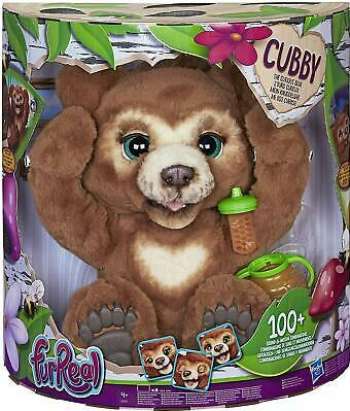 Fur Real Friends Cubby the Curious Bear