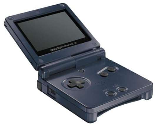 Game Boy Advance SP Svart