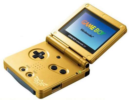 Game Boy Advance SP Zelda Limited ED