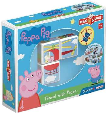 GEOMAG Magicube Peppa Pig Travel with Peppa