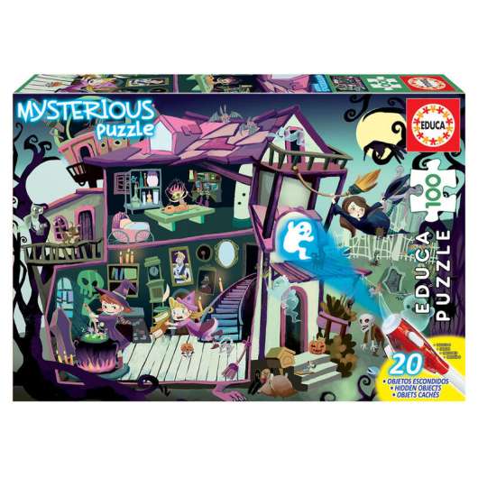 Ghost House Mysterious puzzle 100pcs