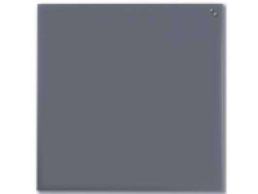 Glastavle naga, 100 x 100 cm, grå