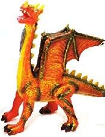 Globo Toys 38 cm WToy Soft Flying Dragon Orange