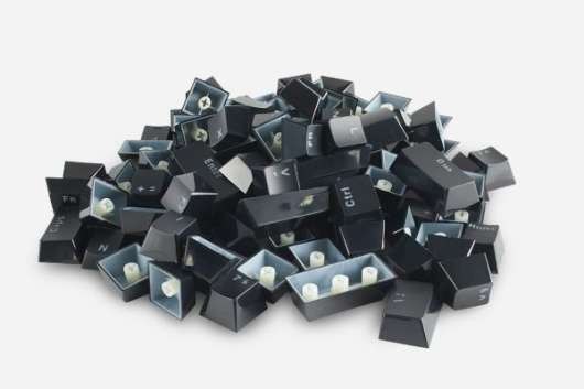 Glorious PC Gaming Race ABS Keycaps NOR-Layout (105st) - Black