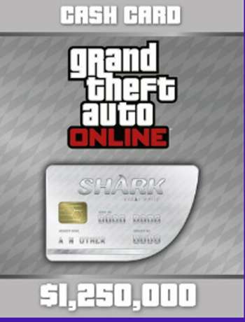 GTA Online Great White Shark Cash Card