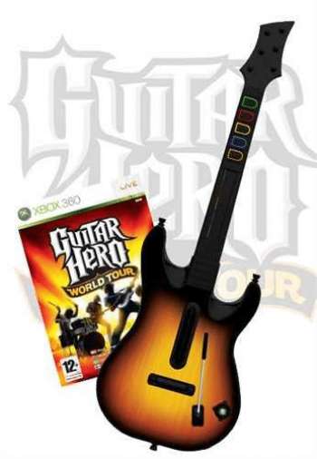 Guitar Hero 4 World Tour Inkl. Gitarr