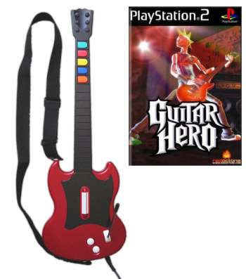 Guitar Hero Inkl. Gitarr