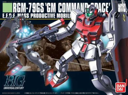 Gundam - 1/144 Hguc Gm Command Space - Model Kit 13Cm