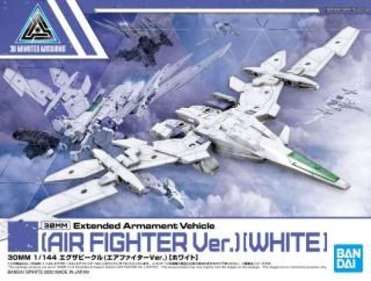 Gundam - 30Mm 1/144 Eva Vehicle Air Fighter White - Model Kit