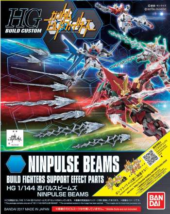 Gundam Build Fighters - Model Kit - Hg 1/144 - Acc Ninpulse Beams