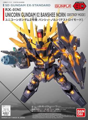 Gundam -Ex-Standard 015 Unicorn 02 Banshee Norn