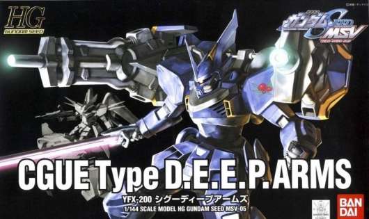 Gundam - Hg 1/144 Gs Msv Ymf-200 Cgue Type D.e.e.p.arms - Model Kit