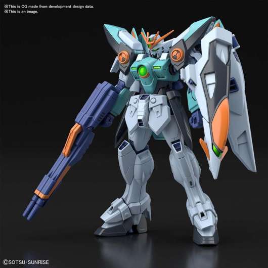 Gundam - Hg 1/144 Gundam Wing Sky Zero - Model Kit