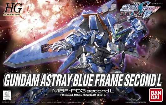 Gundam - Hg Astray Blue Frame Second L 1/144 - Model Kit
