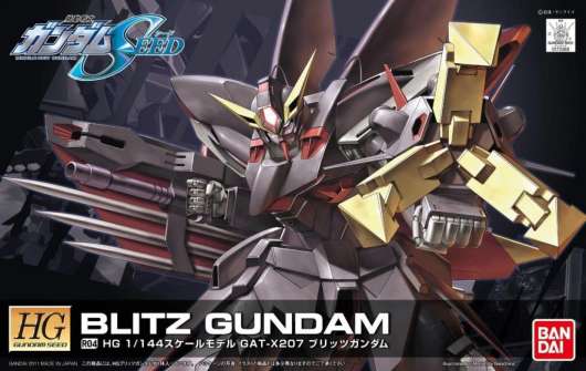 Gundam - Hg R04 Blitz Gundam Gat-X207 1/144 - Model Kit