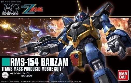 Gundam - Hg Rms-154 Barzam Gundam 1/144 - Model Kit