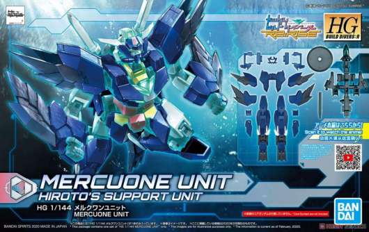 Gundam - Hgbd:r 1/144 Mercuone Unit Hiroto
