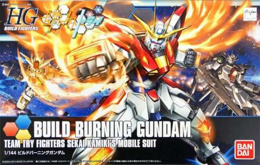Gundam - Hgbf 1/144 Build Burning Gundam Sekai Kamiklis - Model Kit