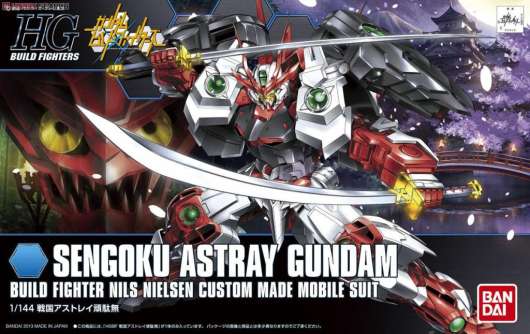 Gundam - Hgbf Sengoku Astray Gundam 1/144 - Model Kit