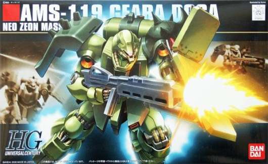 Gundam - Hguc 1/144 Ams-119 Geara Doga - Model Kit