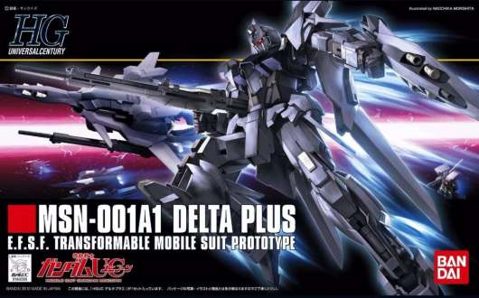 Gundam - Hguc 1/144 Delta Plus Msn-001A1 E.f.s.f. - Model Kit