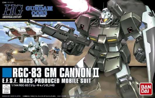 Gundam - Hguc 1/144 Gm Cannon Ii - Model Kit