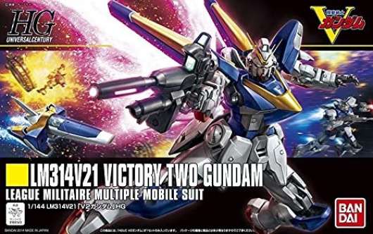 Gundam - Hguc 1/144 Lm314V21 Victory Two Gundam - Model Kit