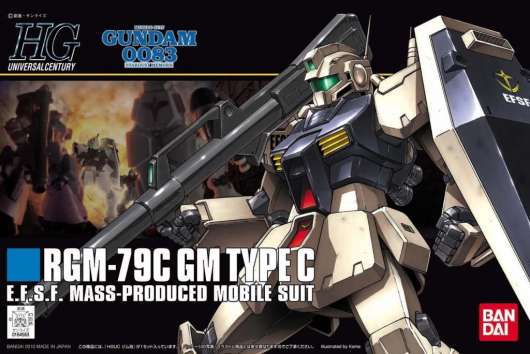 Gundam - Hguc Rgm-79C Gm Type C 1/144 - Model Kit