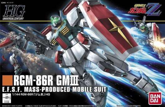 Gundam - Hguc Rgm-86R Gm Iii 1/144 - Model Kit