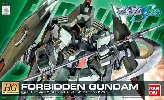 Gundam - Model Kit - Hg 1/144 - R09 Forbidden Gundam - 13Cm