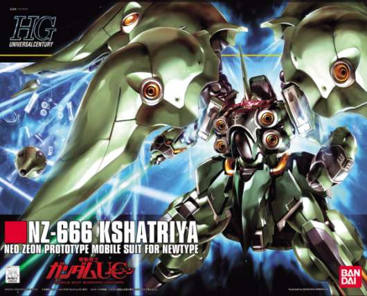 Gundam - Model Kit - High Grade - Nz-666 Kshatriya - 1/144
