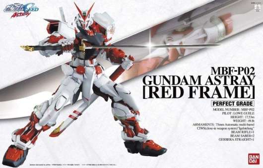 Gundam Perfect Grade Astray Red Frame 1/60 Model Kit