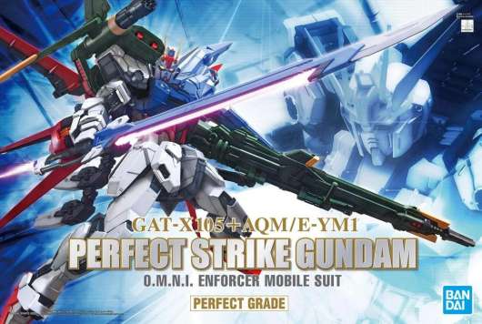 Gundam - Pg 1/60 Gat-X105+Aqm/E-Ym1 Perfect Strike Gundam Reprod