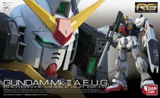 Gundam - Rg 1/144 Rx-178 Gundam Mk-Ii - Model Kit 13Cm