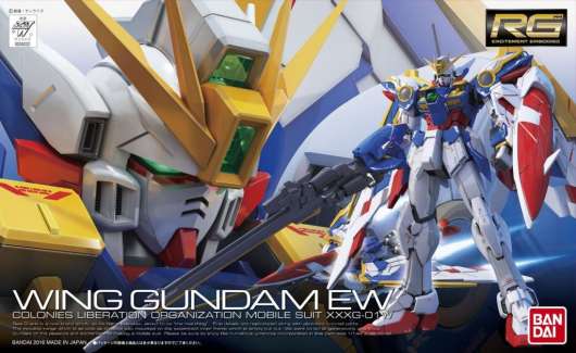 Gundam - Rg 1/144 Xxxg-01W Wing Gundam Ew - Model Kit 13Cm