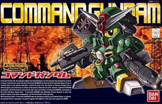 Gundam - Sd - Bb370 Legendbb Command Gundam - Model Kit - 8Cm