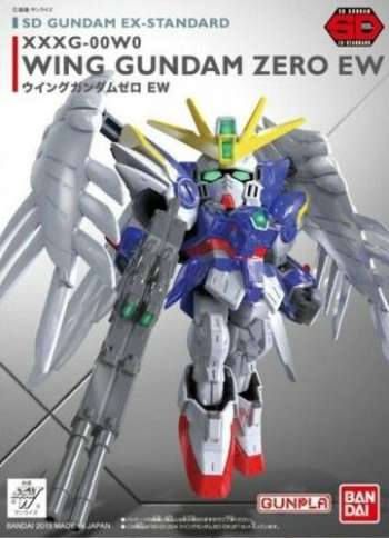 Gundam - Sd Gundam Ex-Standard 004 Wing Zero - Model Kit 8Cm