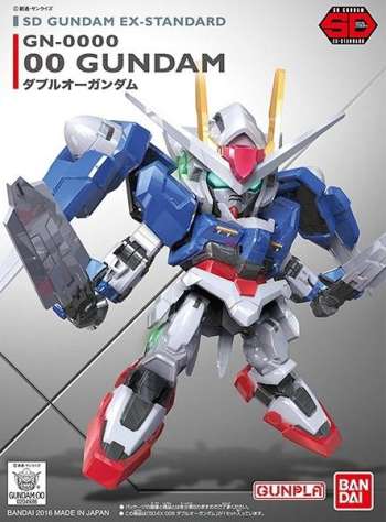 Gundam - Sd Gundam Ex-Standard 008 Og Gundam - Model Kit 8Cm